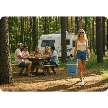 Berdsen Icemax Putni Hladnjak 26 Litara S Eco Načinom Rada Plavi 10