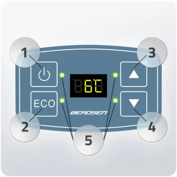 Berdsen Icemax Putni Hladnjak 26 Litara S Eco Načinom Rada Plavi 11