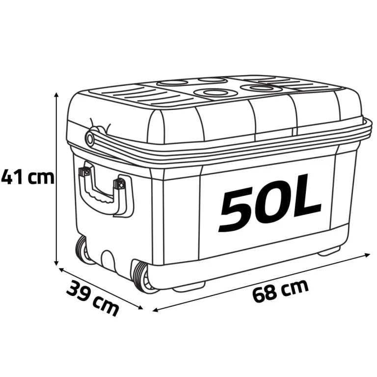 Berdsen Icemax Putni Hladnjak Od 50 Litara, Siva 6