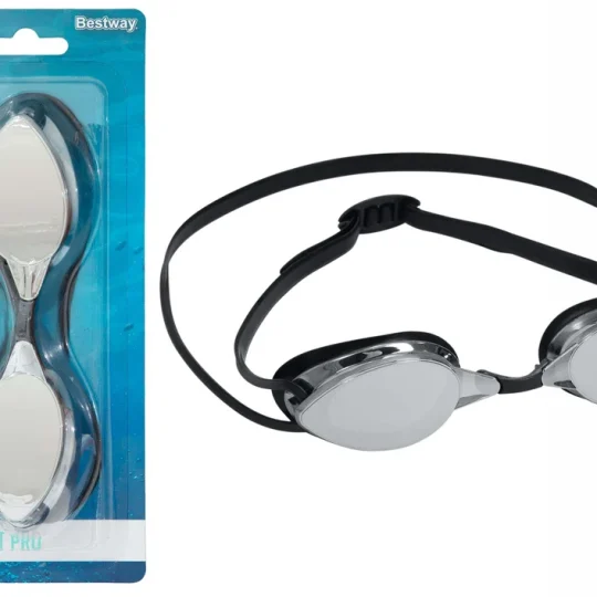 Bestway 21066 Naočale Za Plivanje S Crnim Ogledalom, Crna 1