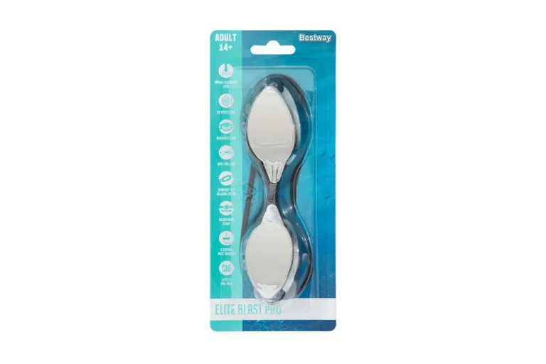 Bestway 21066 Naočale Za Plivanje S Crnim Ogledalom, Crna 6