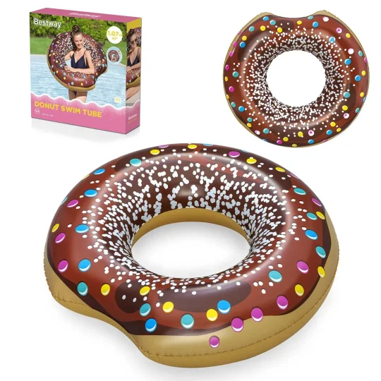 Bestway 36118 Kolut Za Plivanje Ø 107 Cm Smeđa Krafna 1