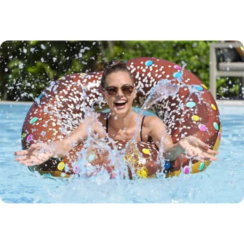 Bestway 36118 Kolut Za Plivanje Ø 107 Cm Smeđa Krafna 4