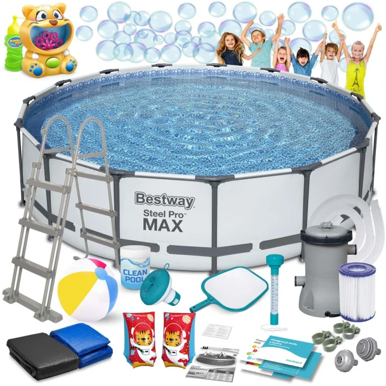 Bestway 56488 Vrtni Bazen S Okvirom 18 U 1 457 X 107 Cm + Besplatni Stroj Za Mjehuriće 1