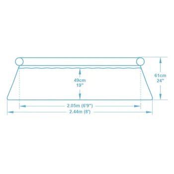 Bestway 57450 9 U 1 Vrtni Ekspanzijski Bazen 244 X 61 Cm 3