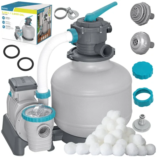 Bestway 58486 Pumpa Za Pijesak Za Bazen 11355 L/h + Filter Kuglice 1