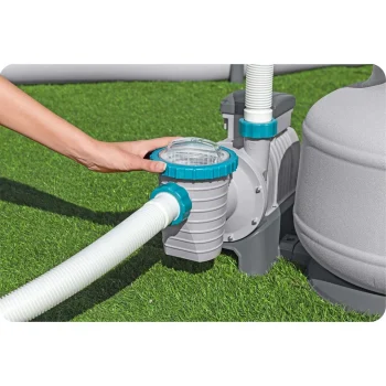 Bestway 58486 Pumpa Za Pijesak Za Bazen 11355 L/h + Višenamjenske Tablete 11