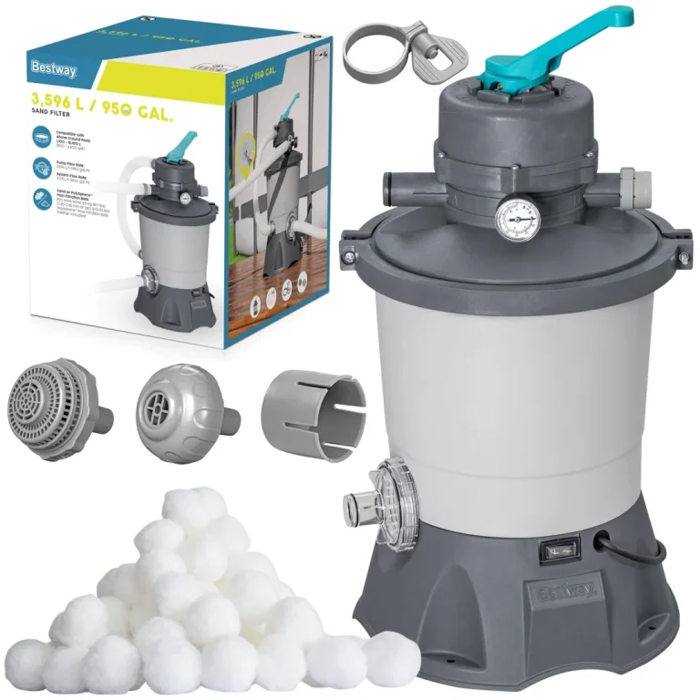 Bestway 58515 Pumpa Za Pijesak Za Bazen + Filter Kuglice 3596 L/h 1