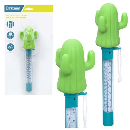Bestway 58763 Plutajući Termometar Za Spa Bazene, Boja Kaktusa 1