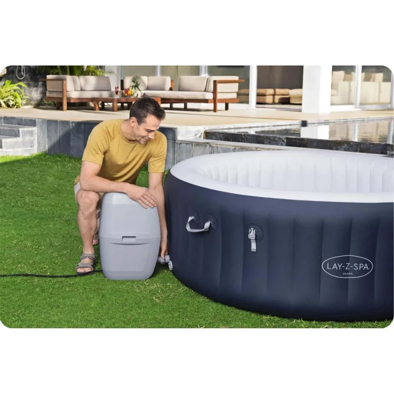 Bestway 6001c Lay Z Miami Napuhljivi Spa, Plavi 7