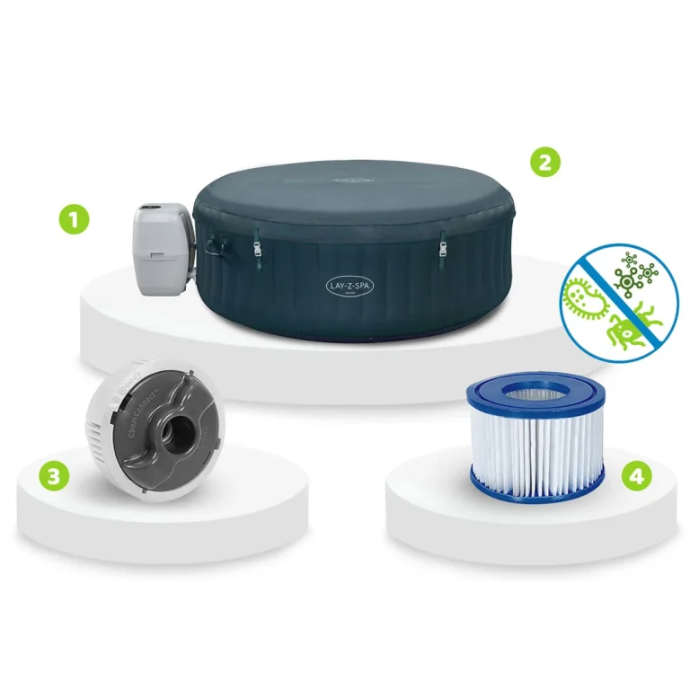 Bestway Lay Z Miami Spa Za 6 Osoba, Zeleni 11