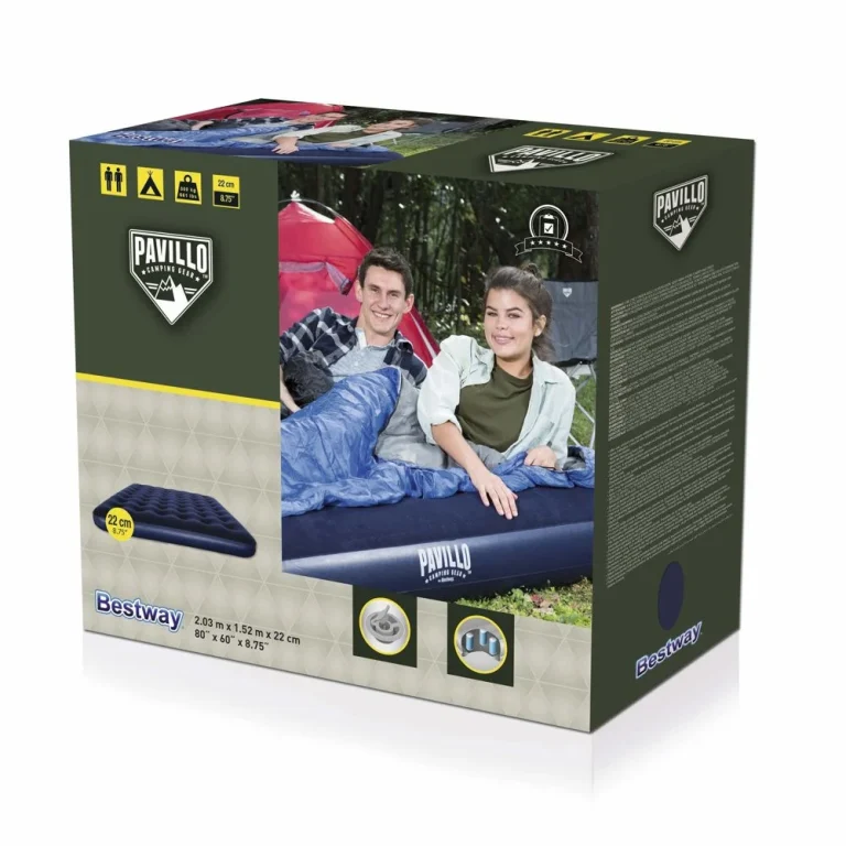 Bestway Zračni Madrac 203 × 152 × 22 Cm 67003 10