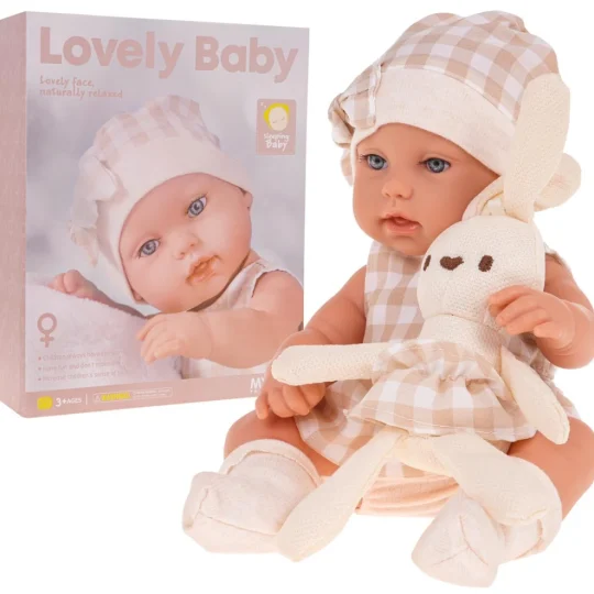 Bež Set Lutke Bebe + Pribor 3+ 1