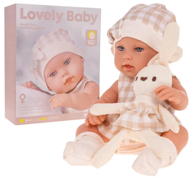 Bež Set Lutke Bebe + Pribor 3+ 1