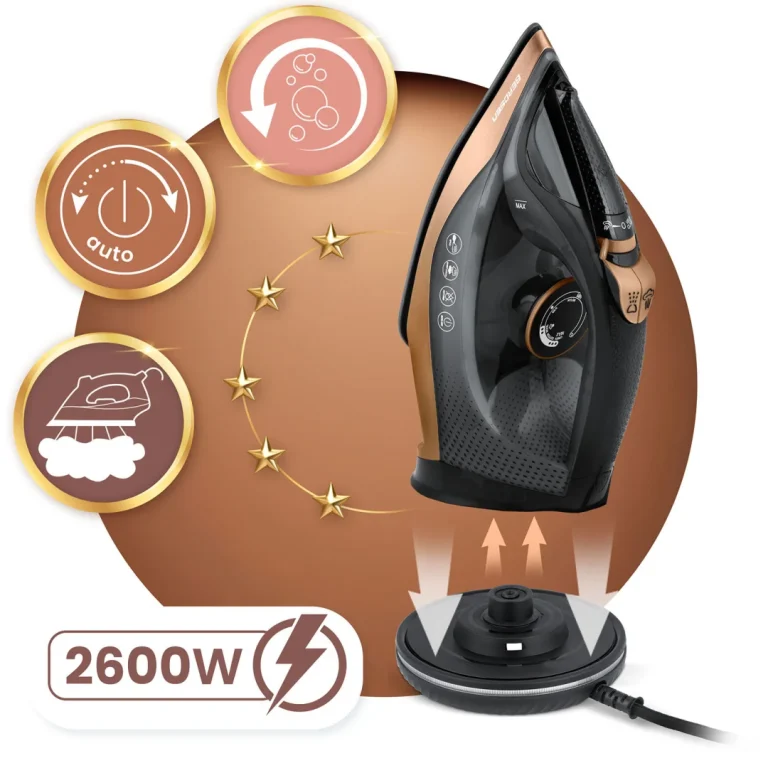 Bežično Glačalo Na Paru 2600 W Berdsen Bd 333 Keramički Premaz 7