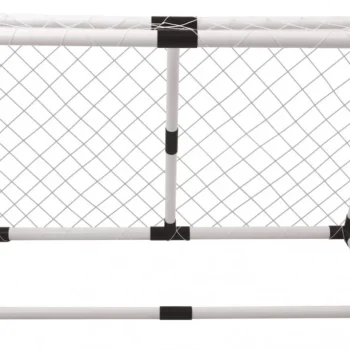 Bijeli Nogometni Gol S Podlogom I Dodacima 120 × 80 Cm 4