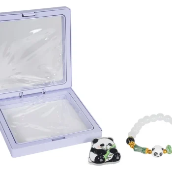 Bijeli Panda Set Nakita S Narukvicom 3