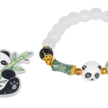 Bijeli Panda Set Nakita S Narukvicom 4