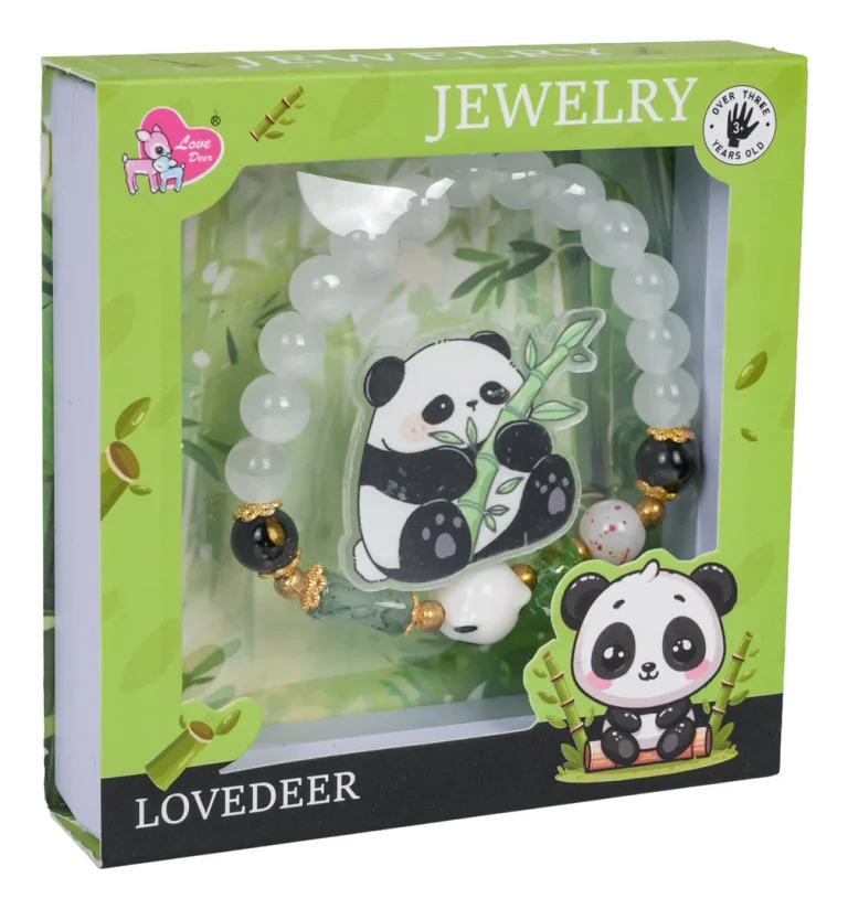 Bijeli Panda Set Nakita S Narukvicom 5