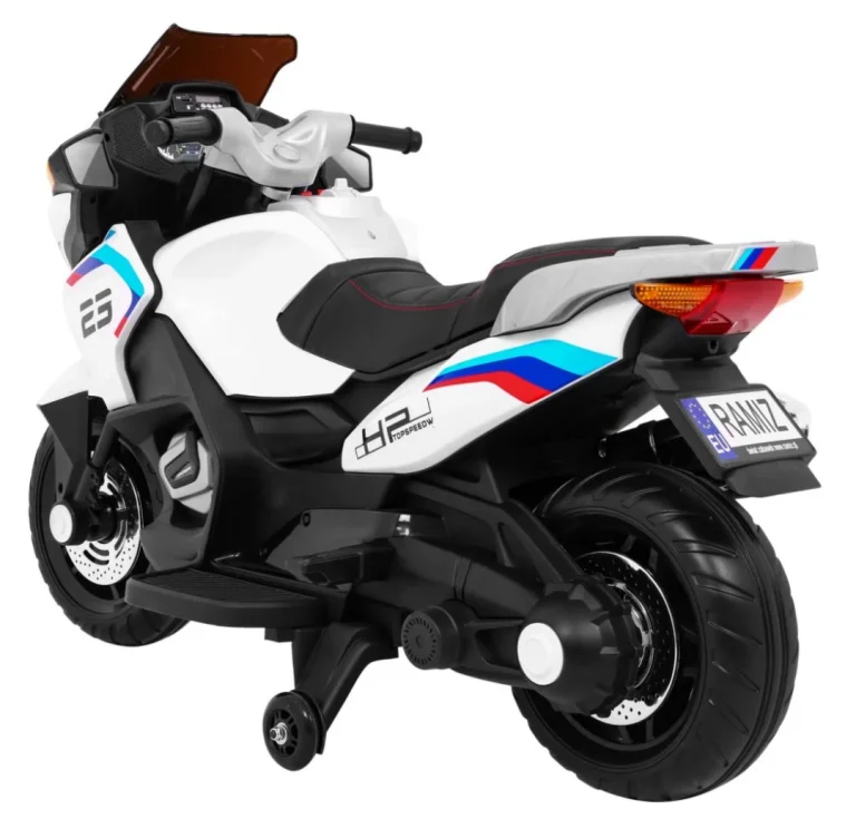 Bijelo Vozilo Za Moto Sport Turizam Motor Na Akumulator 5