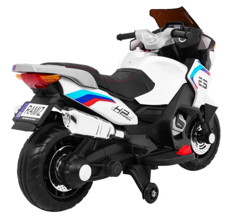 Bijelo Vozilo Za Moto Sport Turizam Motor Na Akumulator 8
