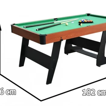 Biljarski Stol 6 Ft 182x96cm, Zelena 3