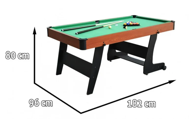 Biljarski Stol 6 Ft 182x96cm, Zelena 3