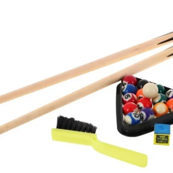 Biljarski Stol Za Djecu 8+ I Odrasle + Mdf Ploča + Zeleno Platno + Kuglice U Boji + Pribor 14