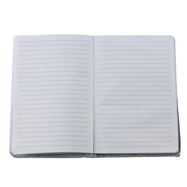 Bilježnica S Linijama Od Plišanog Krzna, Boja Zeca, A5 3