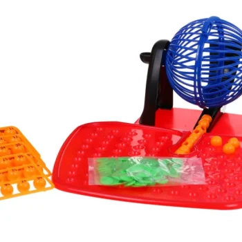 Bingo Igra Za Djecu 4+ Brojčana Lutrija + Automat Za Izvlačenje S Kolutom + Kuglice S Brojevima + 2