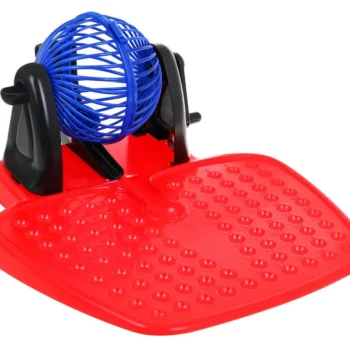Bingo Igra Za Djecu 4+ Brojčana Lutrija + Automat Za Izvlačenje S Kolutom + Kuglice S Brojevima + 4
