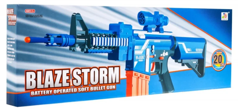 Blaze Storm Automatska Puška 8+ 20 Metaka I Nišan 6