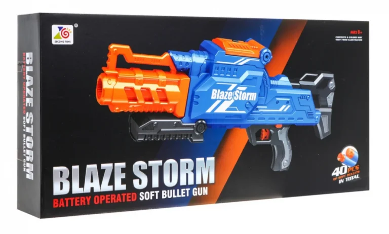 Blaze Storm Automatska Puška 8+ 40 Pjenastih Metaka 7