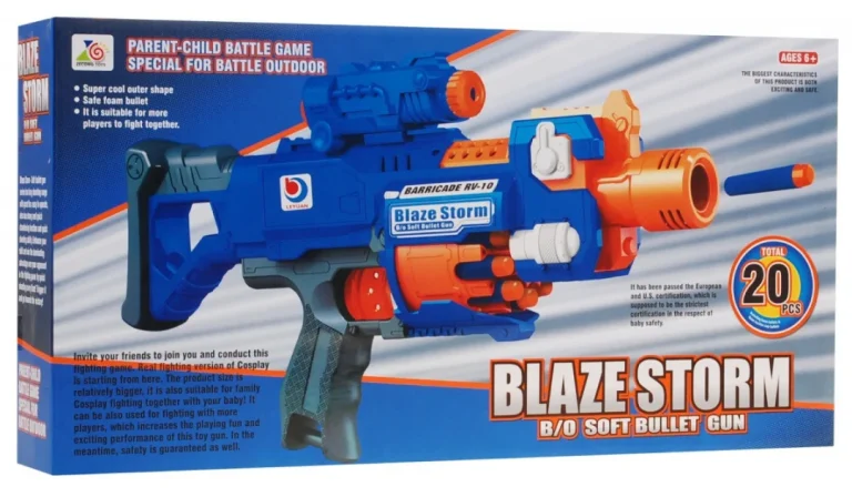 Blaze Storm Brzometna Puška 8+ 20 Metaka Nišan I Kundak 5