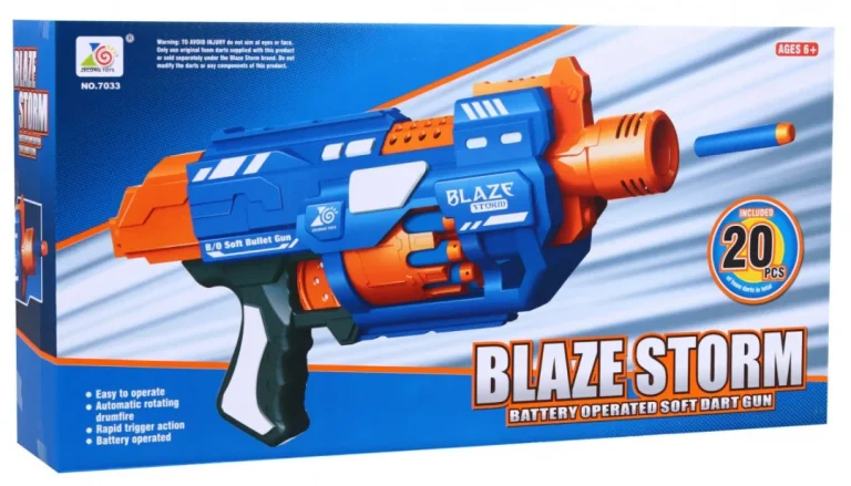 Blaze Storm Električna Puška 6+ 20 Metaka Domet 10 M 7