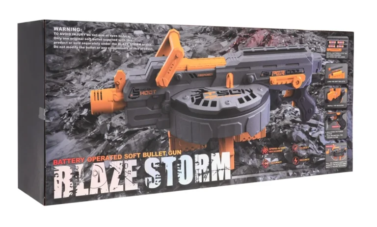 Blaze Storm Karabin Sivi 8+ S 4 Spremnika 10