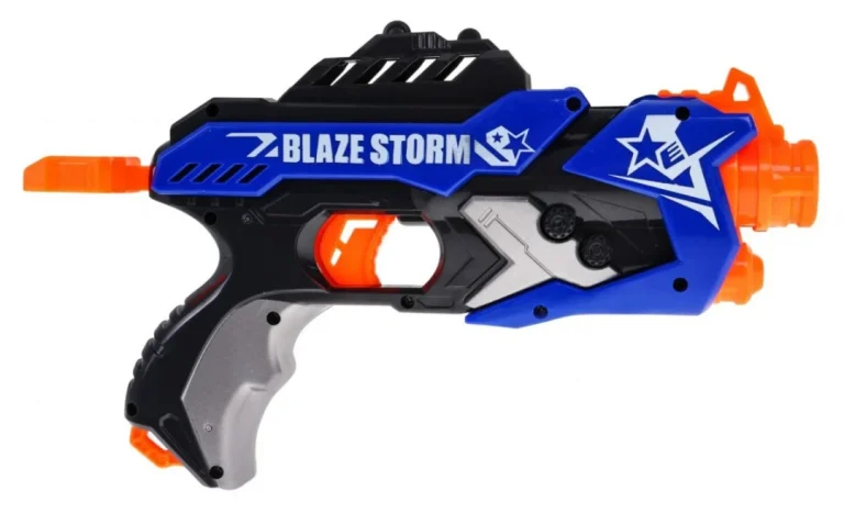 Blaze Storm Opružni Pištolj 8+ 5 Pjenastih Kuglica 4