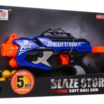 Blaze Storm Opružni Pištolj 8+ 5 Pjenastih Kuglica 5