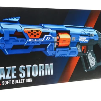 Blaze Storm Ručna Opružna Puška 8+ 20 Pjenastih Metaka 5