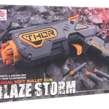 Blaze Storm Ručni Pištolj Sivi 8+ 20 Metaka 8
