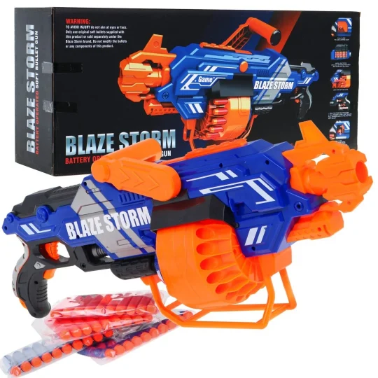 Blaze Storm Velika Električna Puška 8+ 40 Pjenastih Metaka 1