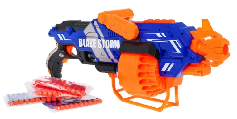 Blaze Storm Velika Električna Puška 8+ 40 Pjenastih Metaka 4