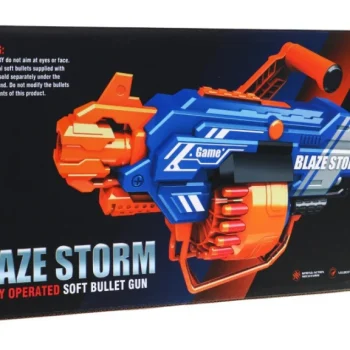 Blaze Storm Velika Električna Puška 8+ 40 Pjenastih Metaka 6