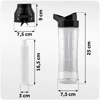 Boca Blendera 600 Ml + Uložak Za Hlađenje Bd 755 Berdsen 3