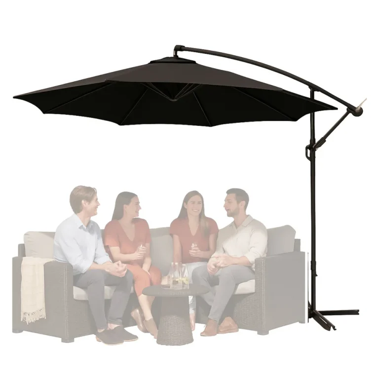 Bočni Vrtni Suncobran S Podesivim Nagibom 350 X 250 Cm Antracit 3