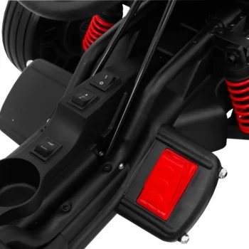 Bolid Xr 1 Dječji Go Kart Na Baterije, Bijeli + Podesivi Volan + Konturirano Sjedalo, Bijela 11