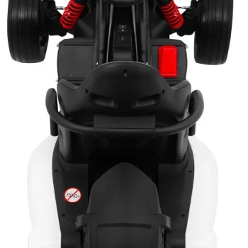 Bolid Xr 1 Dječji Go Kart Na Baterije, Bijeli + Podesivi Volan + Konturirano Sjedalo, Bijela 7