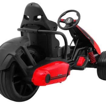 Bolid Xr 1 Dječji Go Kart Na Baterije, Crveni + Podesivi Volan + Konturirano Sjedalo, Crvena 8