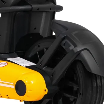 Bolid Xr 1 Dječji Go Kart Na Baterije, žuti + Podesivi Volan + Konturirano Sjedalo, žuta 14