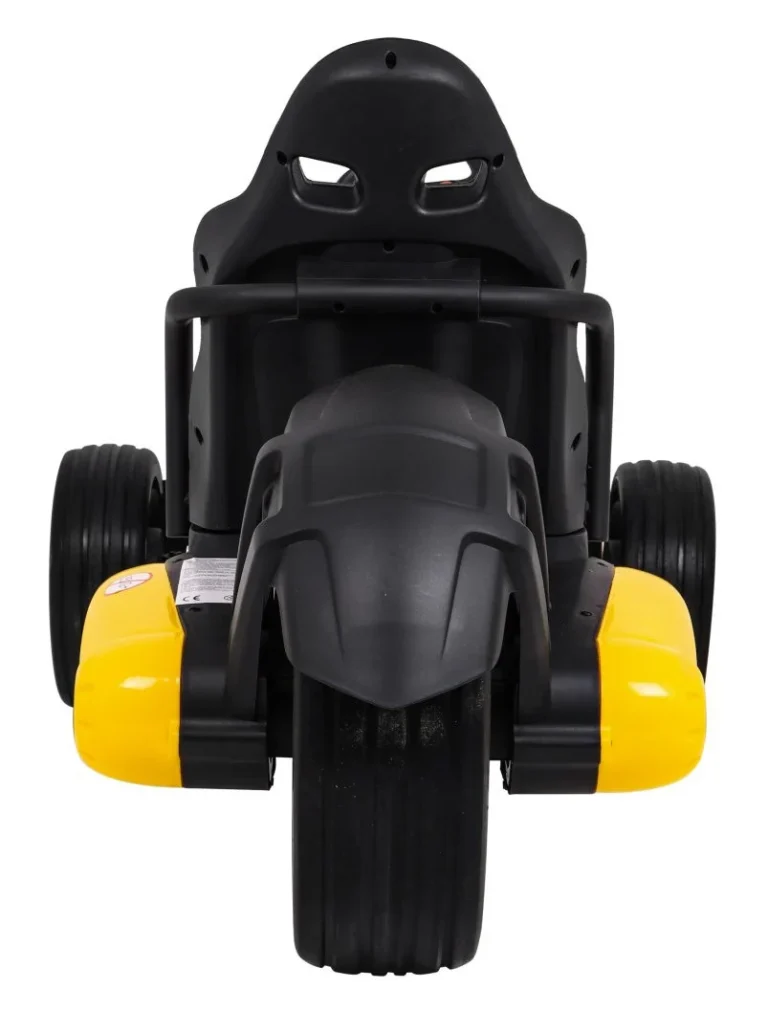 Bolid Xr 1 Dječji Go Kart Na Baterije, žuti + Podesivi Volan + Konturirano Sjedalo, žuta 6